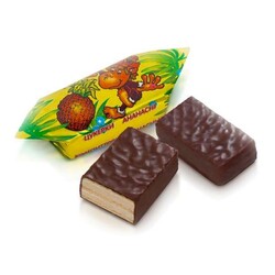Бисквит-Шоколад. Конфеты ХБФ Ананасные 1 кг. (4820026679587)