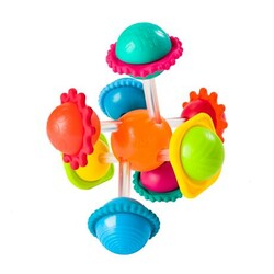 Fat Brain Toys. Іграшка-прорізувач Сенсорні кулі Fat Brain Toys Wimzle (811802021250)