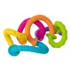 Fat Brain Toys. Набор прорезывателей Гибкие колечки Fat Brain Toys pipSquigz Ringlets (811802025289)