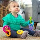 Fat Brain Toys. Набор прорезывателей Гибкие колечки Fat Brain Toys pipSquigz Ringlets (811802025289)