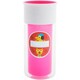 Munchkin. Чашка-непроливайка Miracle 360 Insulated Sticker Розовая 266 мл (2900990791972)