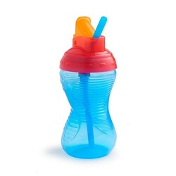 Munchkin. Чашка-непроливайка Mighty Grip, 296 мл, голубой (735282405235 )