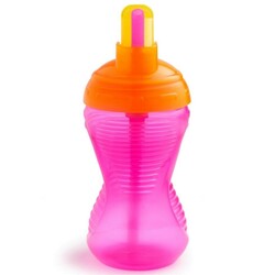 Munchkin. Чашка-непроливайка Mighty Grip, 296 мл, розовый (2900990791330 )