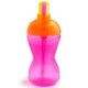 Munchkin. Чашка-непроливайка Mighty Grip, 296 мл, рожевий(2900990791330 )