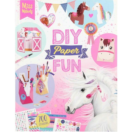 Depesche. Miss Melody Подарунковий творчий набір "DIY Paper Fun" (4010070429706)
