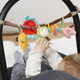 Fehn. Підвісна іграшка ланцюг для дитячих колясок Сафарі (4001998074550)