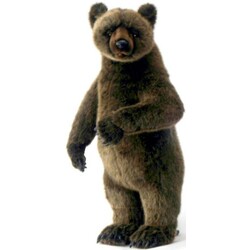 HANSA. Анимированная мягкая игрушка  Медведь гризли (0201)