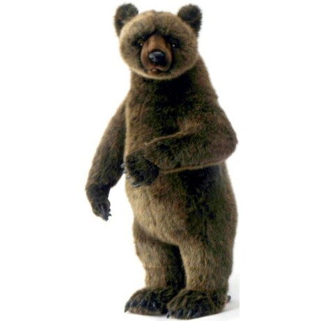 HANSA. Анимированная мягкая игрушка  Медведь гризли (0201)