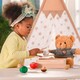 Viga Toys. Іграшкові продукти Нарізані овочі з дерева (44540)