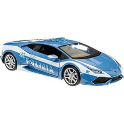 Maisto. Автомодель (1:24) Lamborghini Huracan Polizia синий металлик (31511 blue)