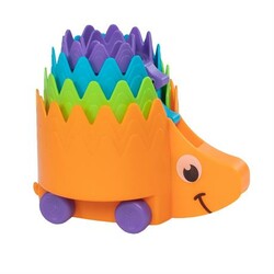 Fat Brain Toys. Пирамидка-каталка Ежики Fat Brain Toys Hiding Hedgehogs  (1811802024602)
