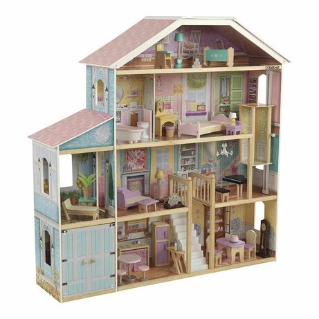 KidKraft. Кукольный домик Grand View Mansion Dollhouse с системой легкого сбора EZ Kraft (659554)
