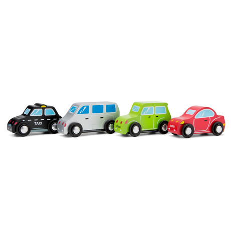 New Classic Toys. Набір транспортних засобів - 4 машини (8718446019341)