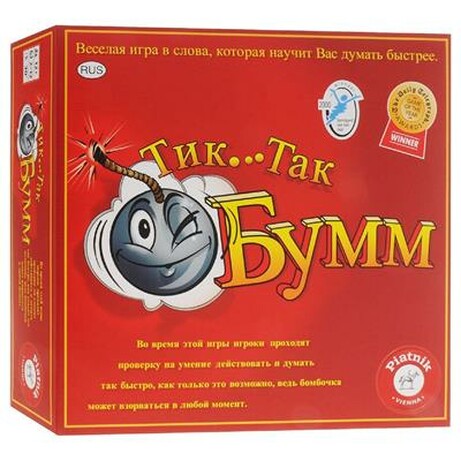 Настільна гра PIATNIK Тік-Так-Бумм (9001890798092)