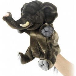 Мягкая игрушка Hansa на руку Слон 24 см, арт. 4040 (4806021940402)