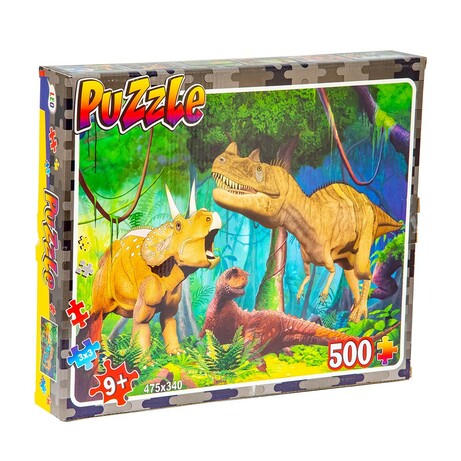 Strateg. Пазлы Динозавры 500 элементов (4820175998157)