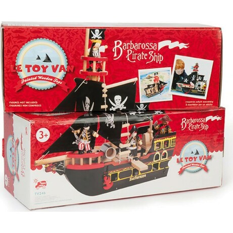 Le Toy Van. Ігровий набір Піратський корабель Барбаросса(5060023412469)