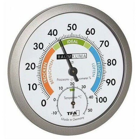 TFA . Термогигрометр , цветная шкала, 120х37 мм (45204250)