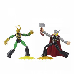 Набор гибких фигурок Тор против Локи 15 см - Marvel Hasbro (5010993792047)
