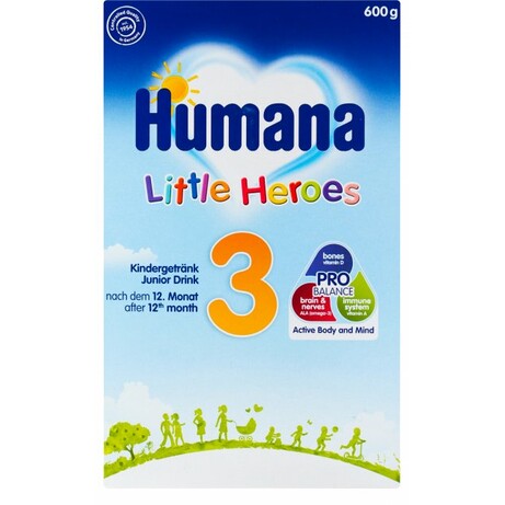 Молочная смесь Humana 3, 600 г для детей с 10 мес (782151)