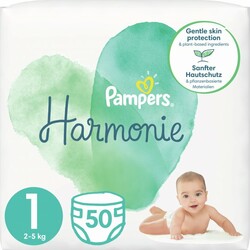 Подгузники Pampers Harmonie Newborn Размер 1 (2-5 кг) 50 шт (8006540156513)