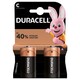 Щелочные батарейки Duracell C (LR14) MN1400 2 шт (5000394052529)