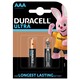 Щелочные батарейки Duracell Ultra Power AAA 1.5В LR03 2 шт (5000394060425)