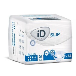 Подгузники для взрослых ID Slip PLUS (S) 14 шт (50-90см) (5414874003275)