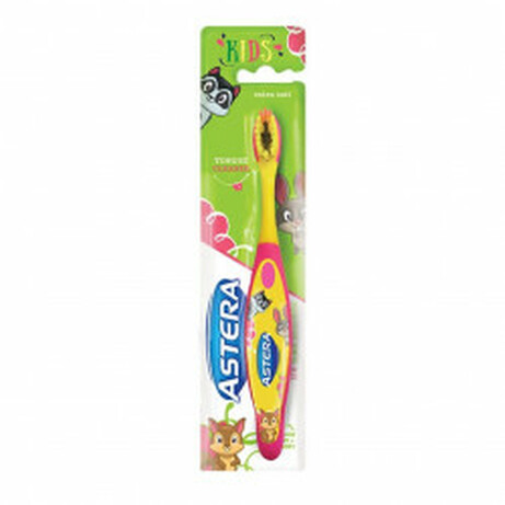 Детская зубная щетка Astera Happy Kids (3800046565108)