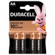 Батарейка пальчиковая Duracell LR6 (AA), 4 шт. в упаковке (052536)
