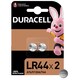 Батарейка Duracell LR44 / V13GA / A76 * 2 (5000394504424)