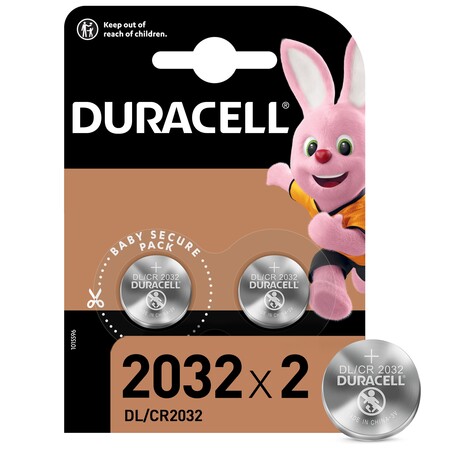 Литиевая батарейка Duracell Specialty типа таблетка 3 В DL2032/CR2032 2 шт (5000394054967)
