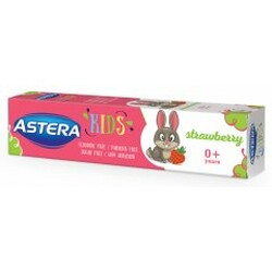 Детская зубная паста Astera Kids With Strawberry Flavour 50 мл (3800013515464)