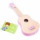 Детская гитара де Люкс - классическая розовая New Classic Toys (8718446103026)