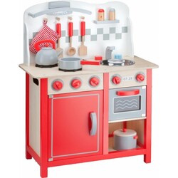New Classic Toys Іграшкова кухня, серія Bon Appetit, DeLuxe, колір червоний (11060)