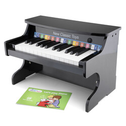 New Classic Toys Електронне піаніно, чорне, 25 клавіш (10161)