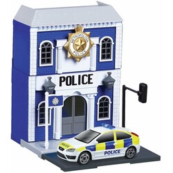 Игровой набор серии Bburago City Полицейский участок 1:43 (18-31502)