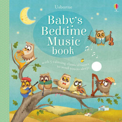 Книга со звуковыми эффектами Baby's Bedtime Music Book, Usborne™ (9781474921206)