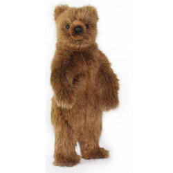 Мягкая игрушка Медведь Гризли стоит Hansa 40 см (4806021974704)