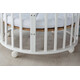 Кровать детская овальная 8 в 1 Кузя Smart Bed колёса+маятник+матрас (24852905)