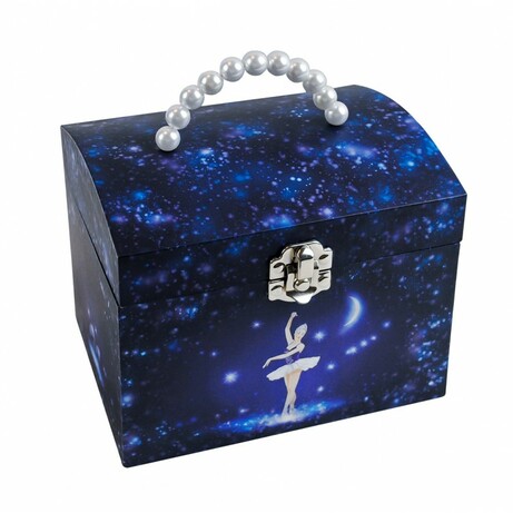Велика музична шкатулка для ювелірних виробів Star Dancer - Midnight Blue (S90070)