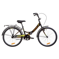 Велосипед 24" Formula TWIST Vbr рама-15" ST з багажником, з крилом, з ліхтарем (2021) (00068927)