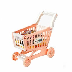 Детская тележка для покупок в супермаркете Beiens розовая (M890pink)