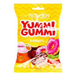 Конфеты желейные Roshen Yummi Gummi Donuts 70 г (4823077636370)