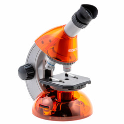 Микроскоп SIGETA MIXI 40x-640x ORANGE (с адаптером для смартфона) (65913)