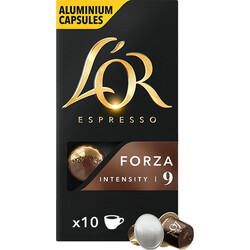 Кава мелена L'OR EspressoForza смажена в капсулах (8711000357934)
