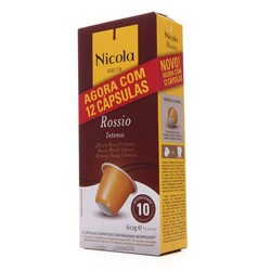 Кава мелена Nicola Rossio в капсулах, 60 г (5601132002655)