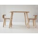 Комплект стол и 2 стула детских 2-4 года Tatoy, натуральный бук (00062754)