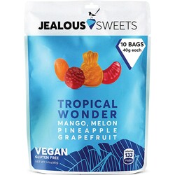 Цукерки Jealous Sweets Tropical Wonder желейні, 40г (5060276370806)