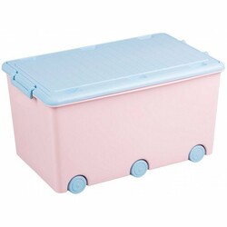 Ящик для игрушек Tega Rabbits KR-010 (pink-blue) (00070136)
